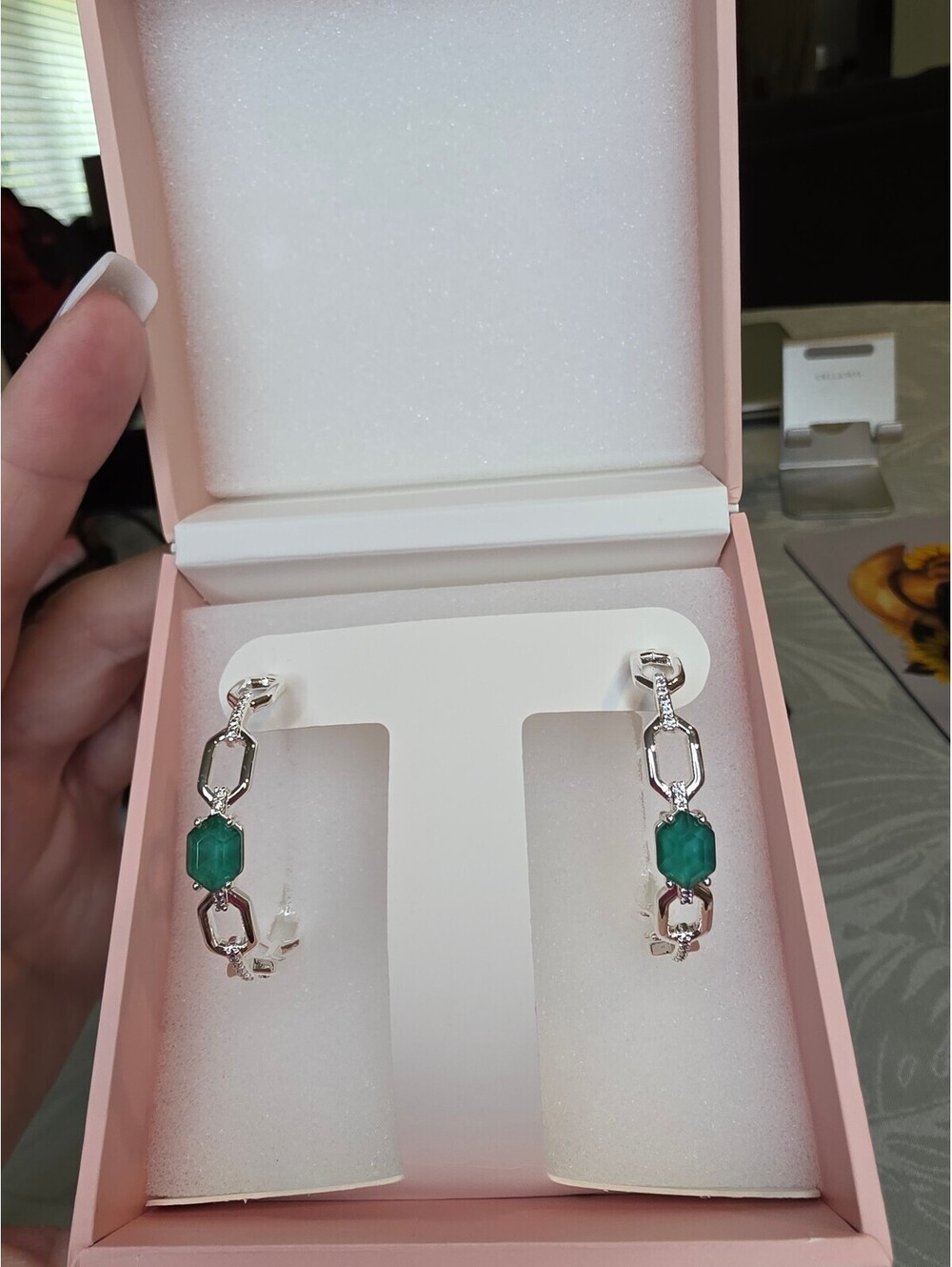 Lillian's Luxe Ultra Rare Unicorn Earrings Silver Plating -